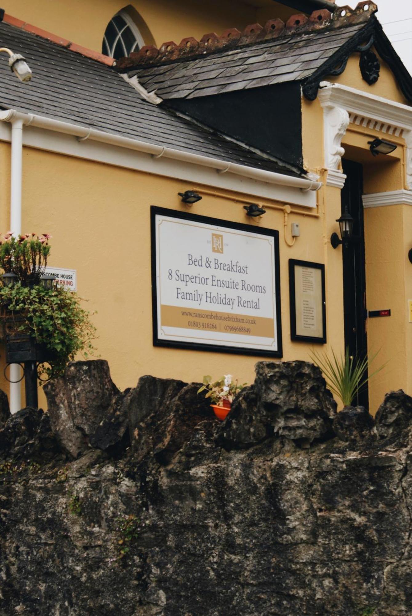 Ranscombe House Bed & Breakfast Brixham Exterior foto